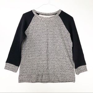 Madewell Raglan Sleeve Wool Sweater